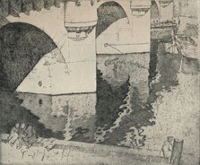 'The Pont Neuf', 1915. Artist: William A Levy.