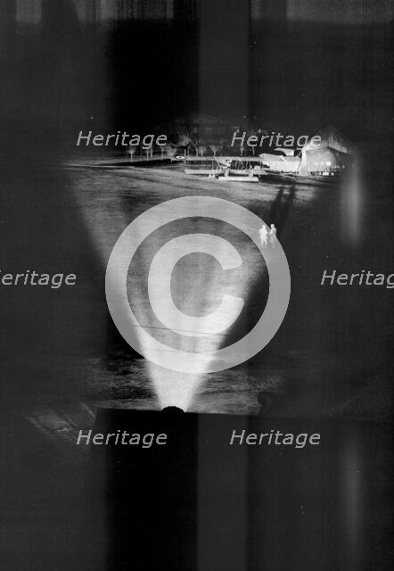 ''Nocturne; preparatifs de depart pour un bombardement de nuit', 1916. Creator: Unknown.