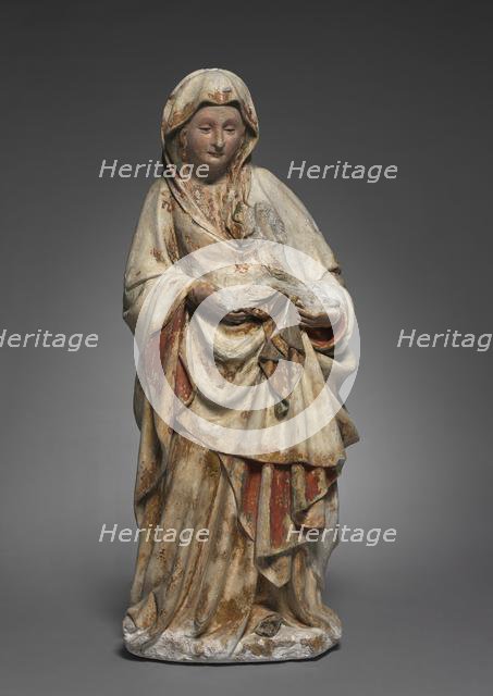 Standing Virgin, c. 1440-1450. Creator: Claus de Werve (Netherlandish, 1380-1439), follower of.