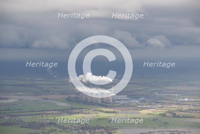 Eggborough Power Station, North Yorkshire, 2015. Creator: Dave MacLeod.