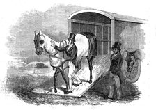 Race-horse van, 1844. Creator: Unknown.