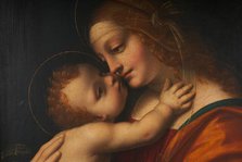 Virgin and Child, after Marco da Oggiono. Creator: Unknown.
