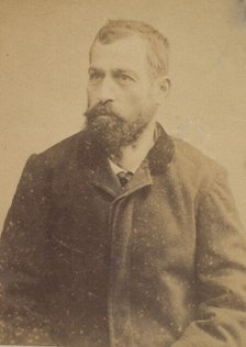 Crespin. Joseph. 40 ans, né à Roquesteron (Alpes-Maritimes). Employé de banque. 25/3/93., 1893. Creator: Alphonse Bertillon.