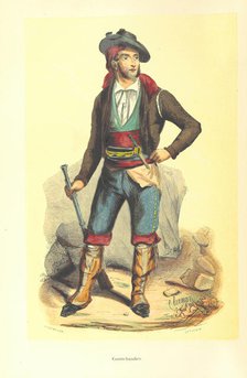 Smuggler, 1848.  Creators: Adolphe François Pannemaker, Clerman, Estaquier.