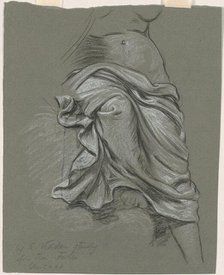 Study for "The Fates Gathering in the Stars", 1884-1887. Creator: Elihu Vedder.