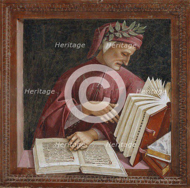 Portrait of Dante Alighieri (From: Cappella di San Brizio), c. 1500.