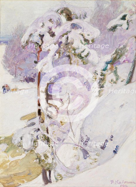 Early spring, 1911. Artist: Halonen, Pekka (1865-1933)