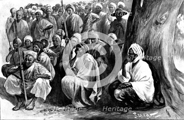 With the British Expedition from Accra to the Gold Coast Hinterland: Barbatu..., 1898. Creator: Unknown.