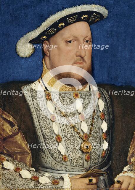 Portrait of Henry VIII of England, 1537. Creators: King Henry VIII, Hans Holbein the Younger.
