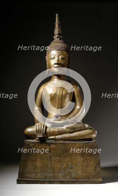 A Buddha, 1890. Creator: Unknown.