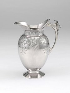 Pitcher, 1880/1900. Creator: Gorham Manufacturing Company.