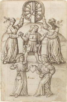 Friendship Is Equality; A Friend Is Another Self [fol. 10 recto], c. 1512/1515. Creator: Unknown.