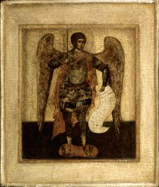 Archangel Michael, Russian icon, 1650-1699. Creator: Unknown.