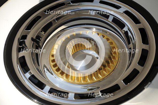 Chrysler Imperial convertible 1959. Artist: Simon Clay.