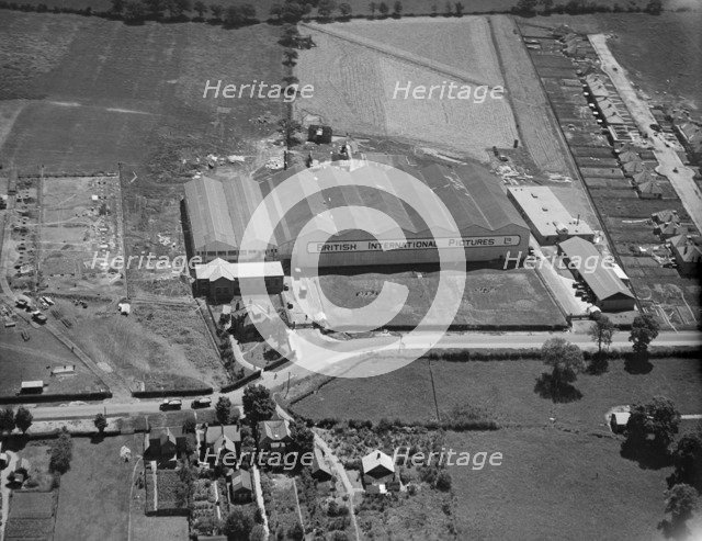 Elstree Studios, Shenley Road, Borehamwood, Hertfordshire, 1928. Artist: Aerofilms.