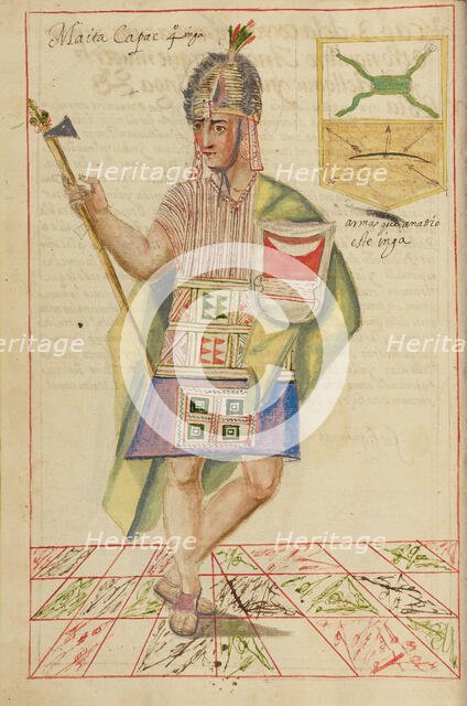 Mayta Capac, completed in 1616. Creator: Unknown.