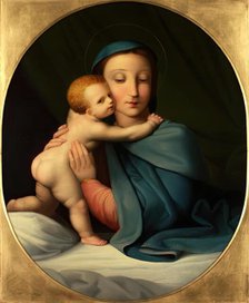 Madonna and child, 1817. Creator: Johann Scheffer von Leonhardshoff.