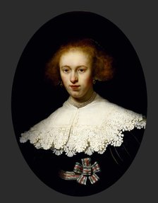 Portrait of a Young Woman, 1633. Artist: Rembrandt van Rhijn (1606-1669)