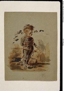 Boy in Soldier's Uniform, n.d. Creator: Dupenvant.