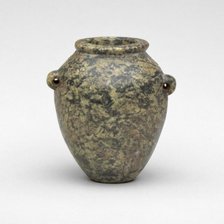 Vessel with Lug Handles, Egypt, Predynastic Period-Old Kingdom (about 4000-2250 BCE). Creator: Unknown.