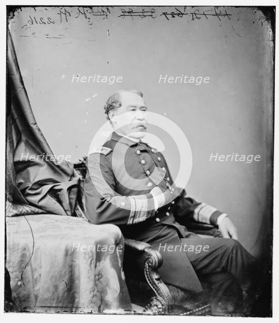 Rear Admiral Henry Kuhn Hoff, US Navy, between 1860 and 1875. Creator: Unknown.