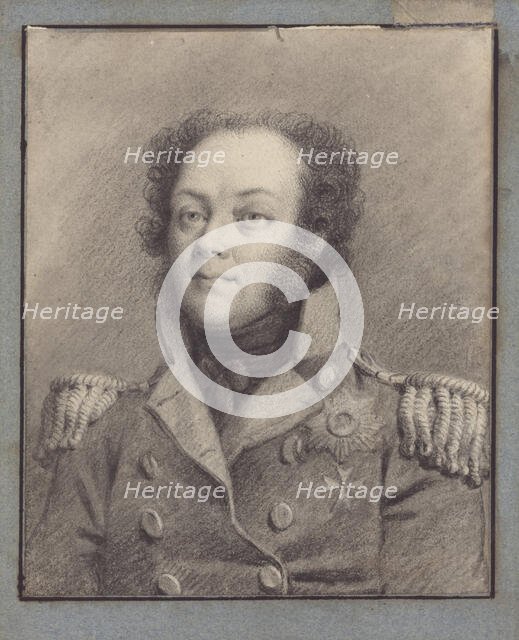 Portrait of Count Fyodor Vasilyevich Rostopchin (1763-1826), c1813-1820. Creator: Anonymous.