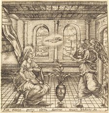 The Annunciation, probably c. 1576/1580. Creator: Leonard Gaultier.