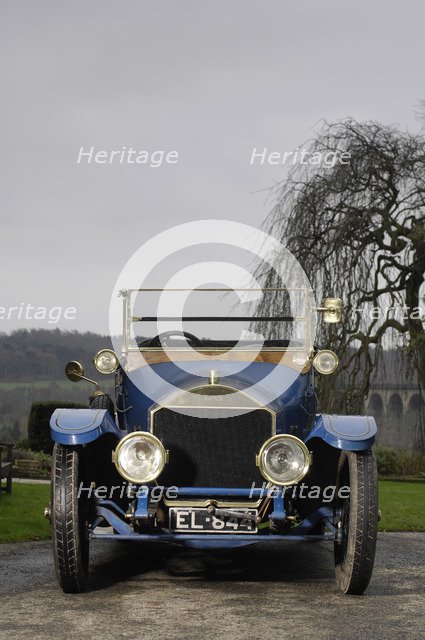 Napier open tourer 1913. Artist: Simon Clay.