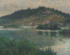 Landscape at Port-Villez, 1883. Creator: Monet, Claude (1840-1926).