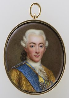 King Gustaf III. Creator: Johan Georg Henrichsen.