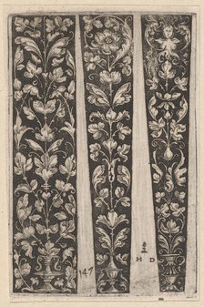 Design for Armor Decoration, ca. 1515. Creator: Hopfer Workshop.