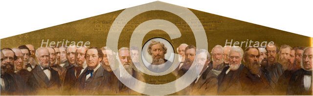 George Dawson and his Friends, 1879. Creator: Ernest Lancaster Thompson.