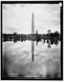 Washington's Monument, between 1890 and 1901. Creator: Unknown.