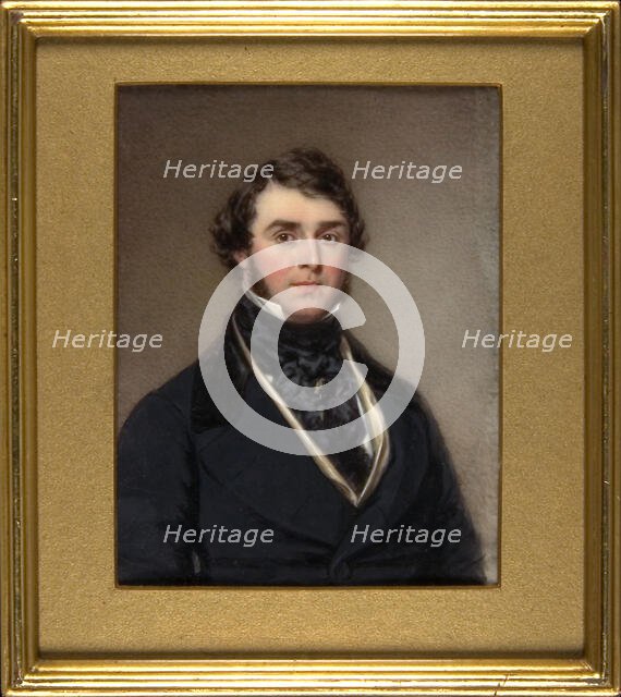 Portrait of a Man, 1867. Creator: George H. Hite.