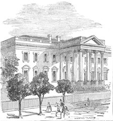 The White House, Washington, where the wounded President lies, 1881. Creator: Unknown.