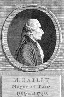 Jean Sylvain Bailly (1736-1793), French astronomer, writer and politician. Artist: Unknown