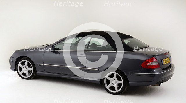 2009 Mercedes Benz CLK Cabriolet  Artist: Unknown.