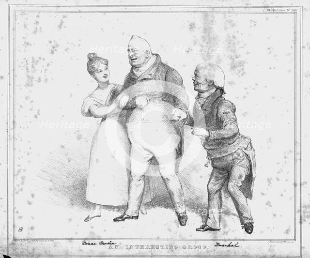 'An Interesting Group',1833. Creator: John Doyle.