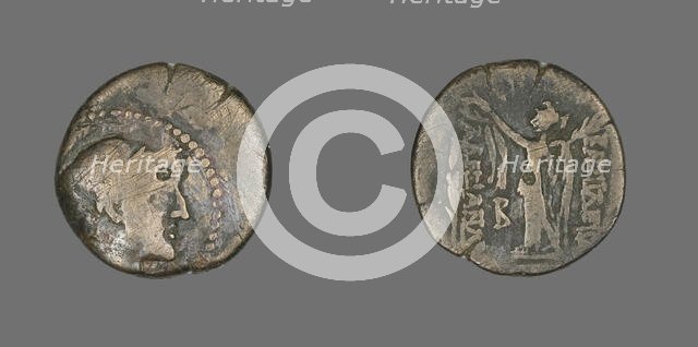 Coin Depicting the Goddess Athena, 336-323 BCE. Creator: Unknown.