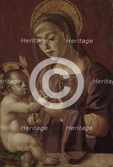 Virgin and Child, 2nd half 15th century. Creator: Pedro Berruguete.