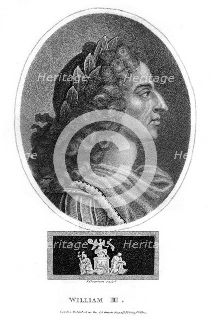 William III, King of England, Scotland and Ireland, (1804).Artist: J Chapman