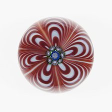 Paperweight, France, c. 1845/60. Creator: Saint-Louis Glassworks.