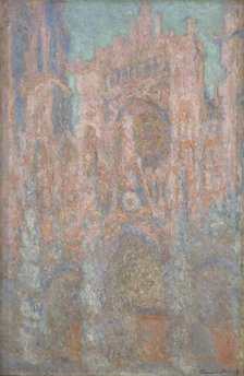 La cathédrale de Rouen. Fin d'après midi (The Rouen Cathedral. Late afternoon), 1893. Creator: Monet, Claude (1840-1926).