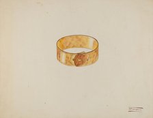 Bracelet, c. 1939. Creator: Frank Fumagalli.