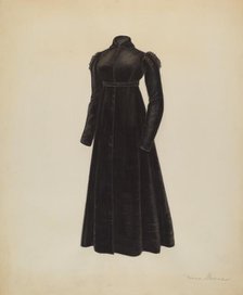 Woman's Coat, c. 1938. Creator: Mina Greene.