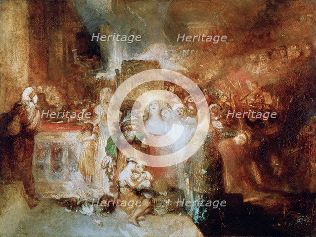 'Pilate Washing his Hands', 1830. Artist: JMW Turner