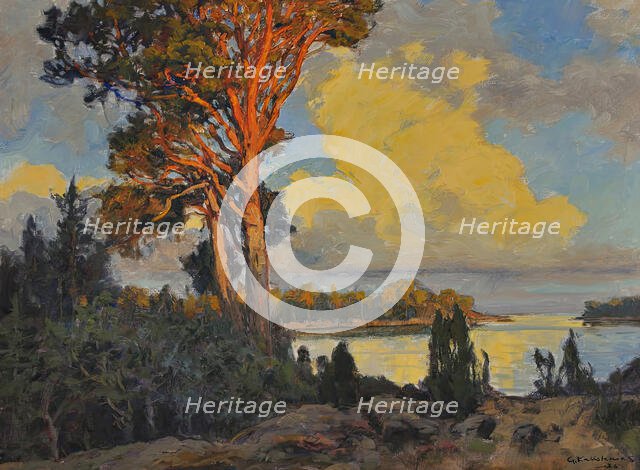 Landscape, 1936. Creator: Gottfrid Kallstenius.