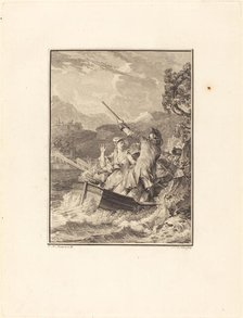 La barque, 1777. Creator: Noel Le Mire.