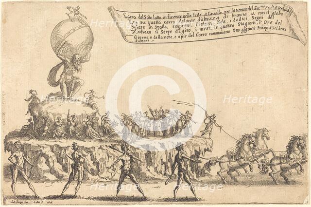 The Float of the Sun, 1616. Creator: Jacques Callot.