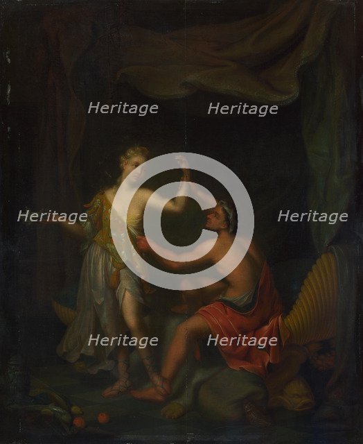 The Rape of Tamar by Amnon, after 1718. Artist: Santvoort, Philip van (active Early 18th cen.)